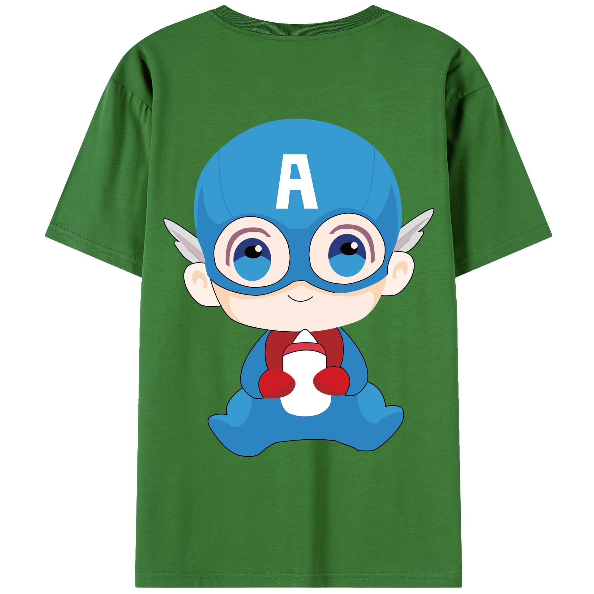 （画像用） アベンジャーズ The Avengers レディース半袖Tシャツ(バックプリント)